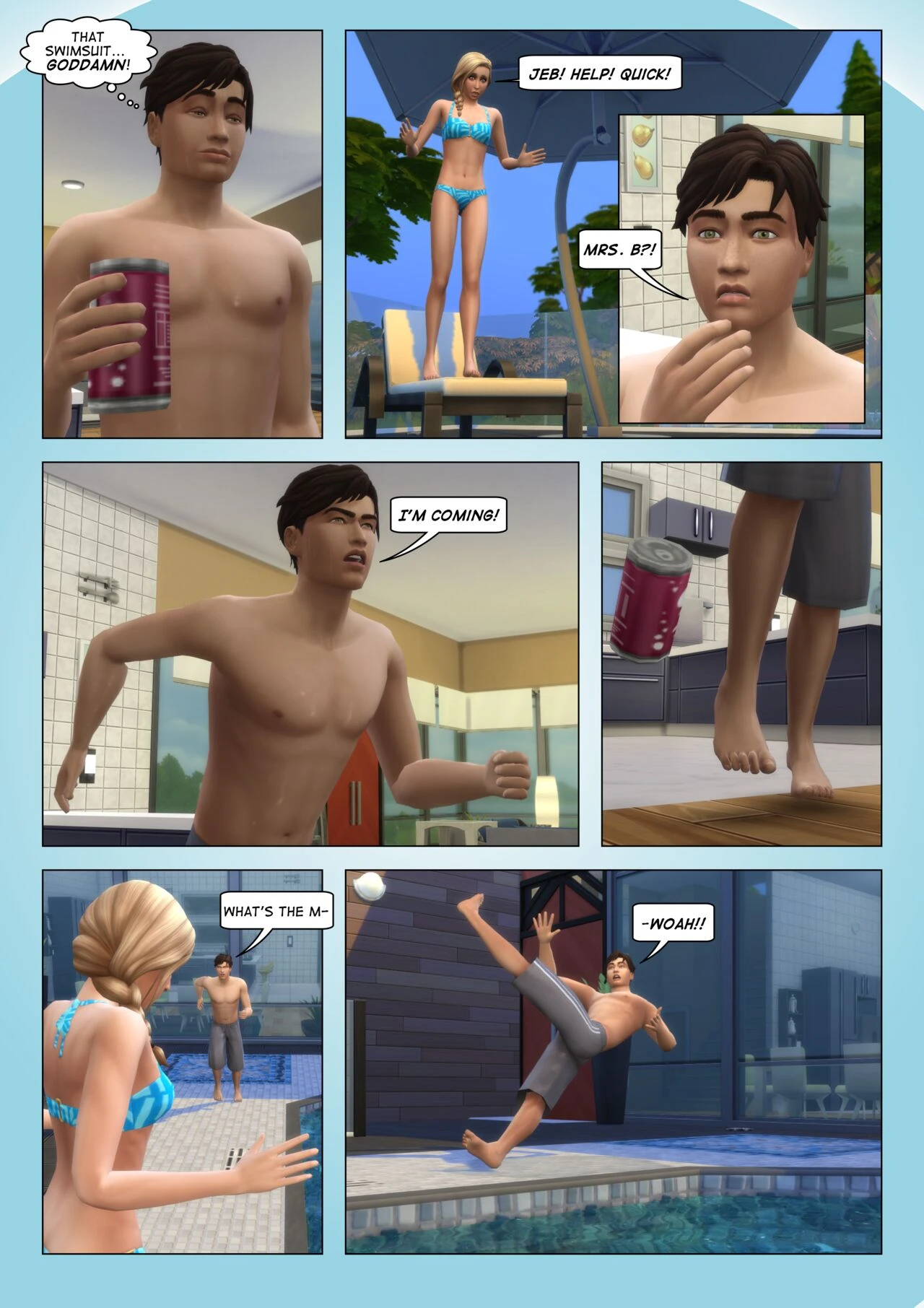Go Llamas! 8-11 porn comic picture 11