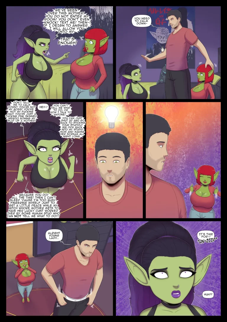 Gobin'd Da Family porn comic picture 8