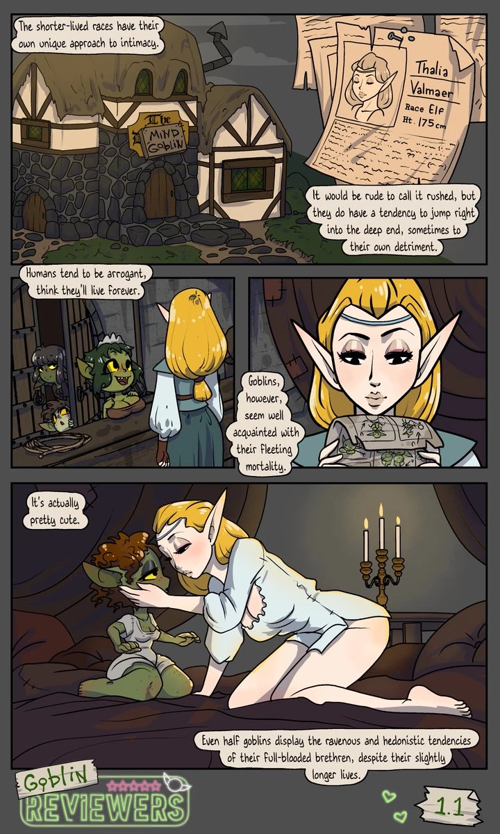 Goblin Reviewers porn comic picture 1