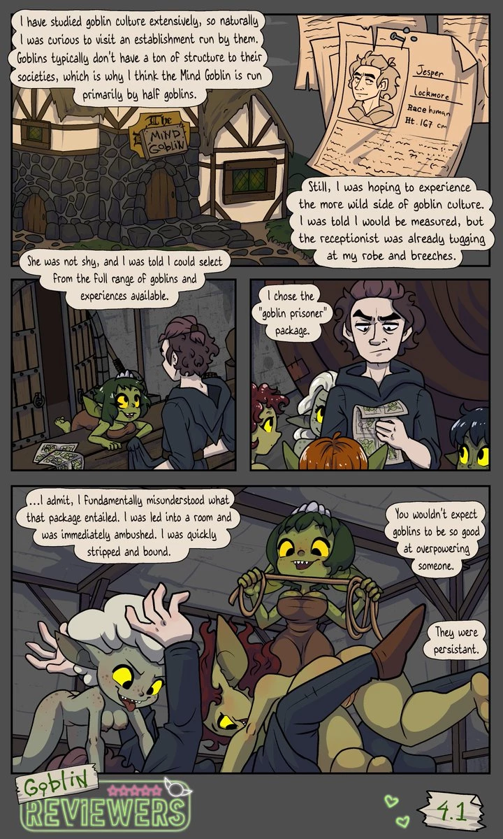 Goblin Reviewers porn comic picture 7