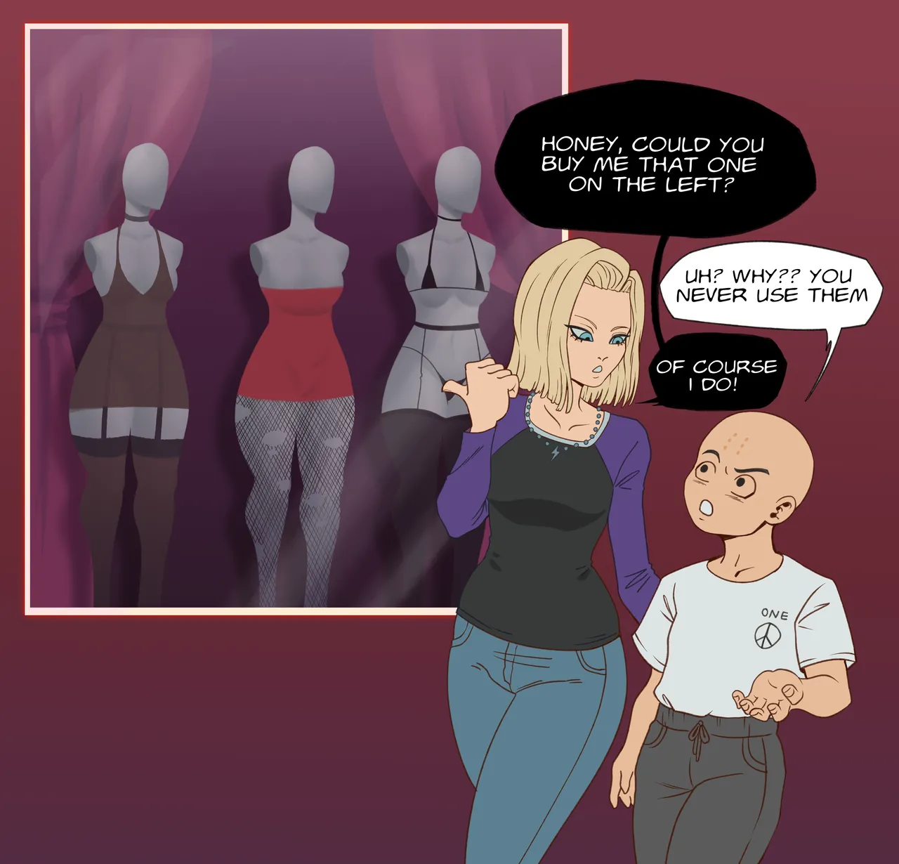 Gohan's Harem porn comic picture 1