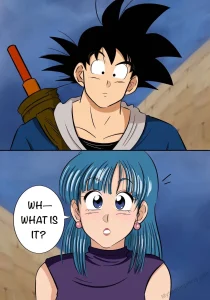 Goku and Bulma's Reunion porn comic picture 1