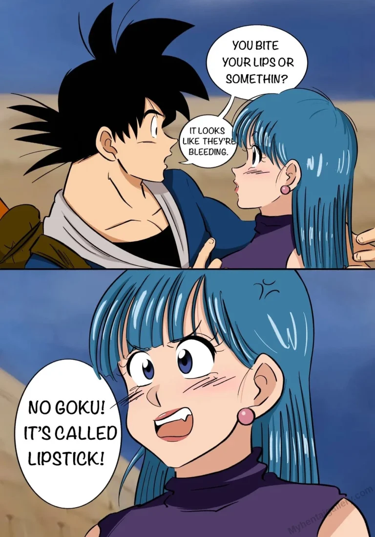 Goku and Bulma's Reunion porn comic picture 2