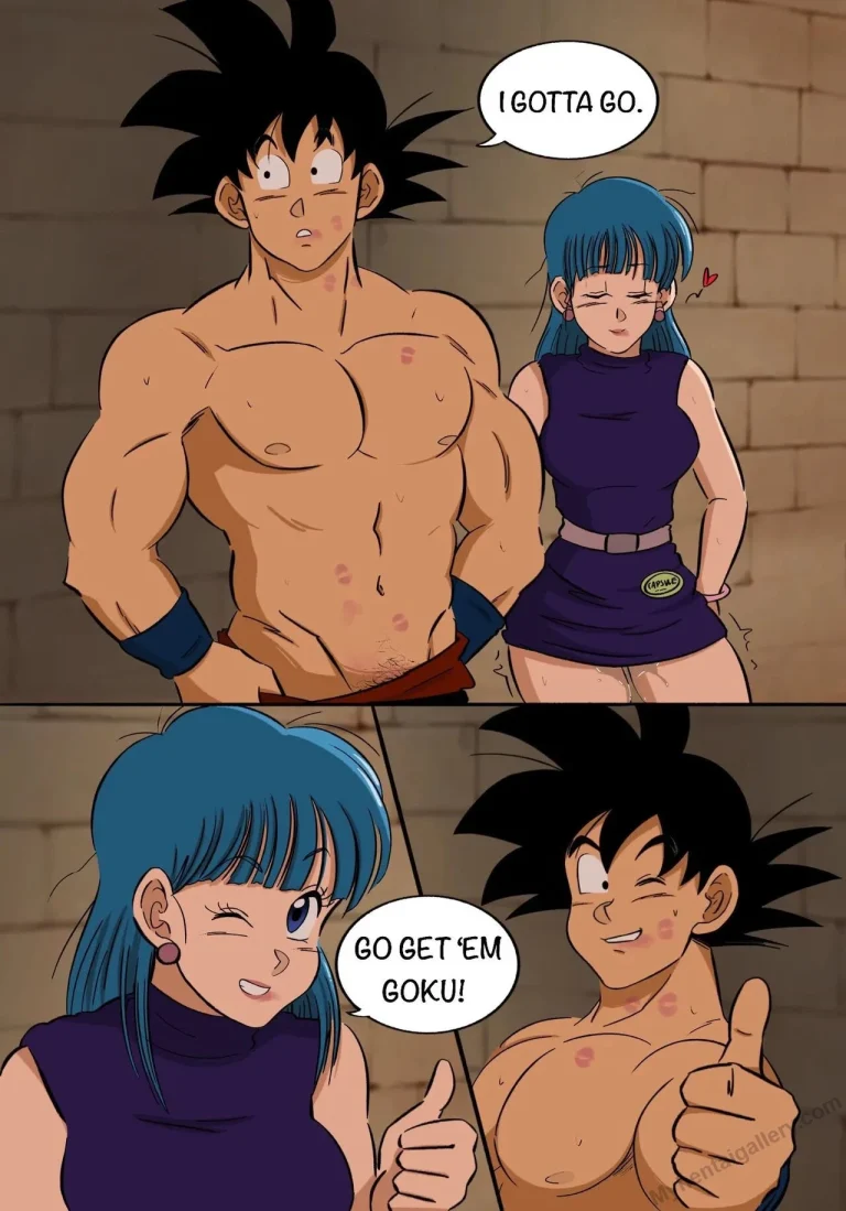 Goku and Bulma's Reunion porn comic picture 6