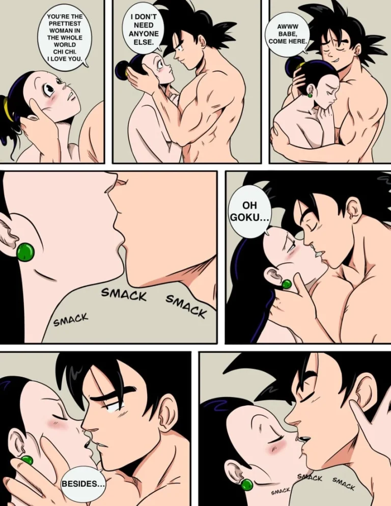 Goku still loves Chi chi porn comic picture 3
