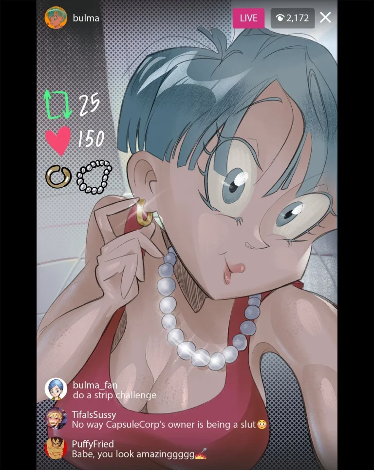Goku vs Chichi and Bulma porn comic picture 8