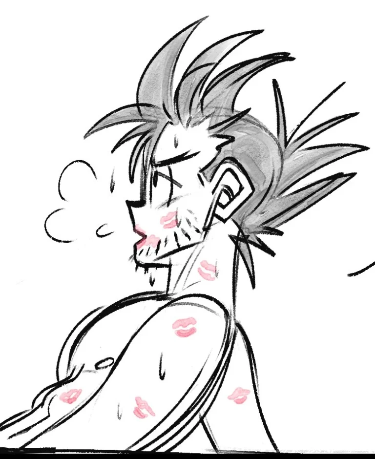 Goku x Chi chi porn comic picture 12