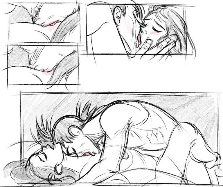 Goku x Chi chi porn comic picture 4