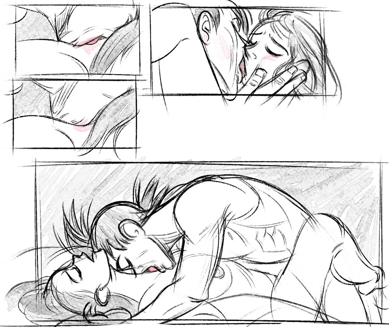 Goku x Chi chi porn comic picture 4