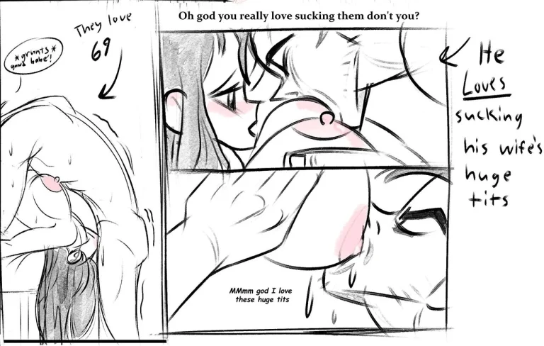 Goku x Chi chi porn comic picture 7