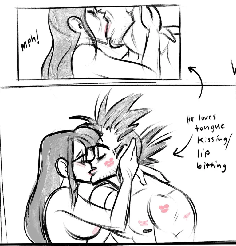 Goku x Chi chi porn comic picture 9