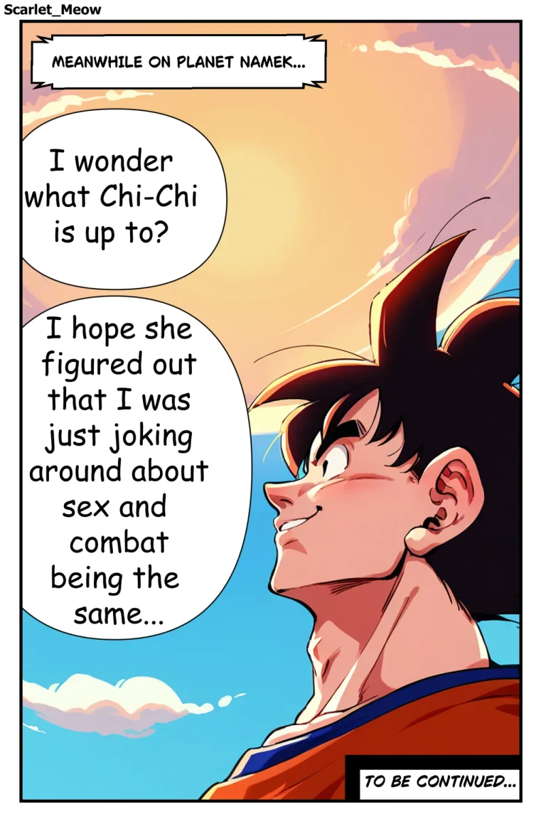 Goku's Absence - Tempting Tien porn comic picture 40