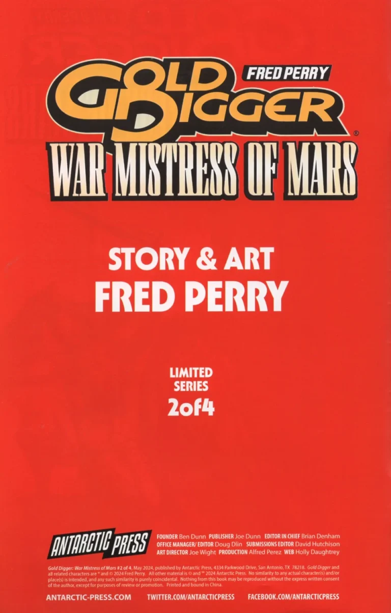 Gold Digger: War Mistress Of Mars 2 porn comic picture 2
