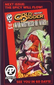 Gold Digger: War Mistress Of Mars 3 porn comic picture 1