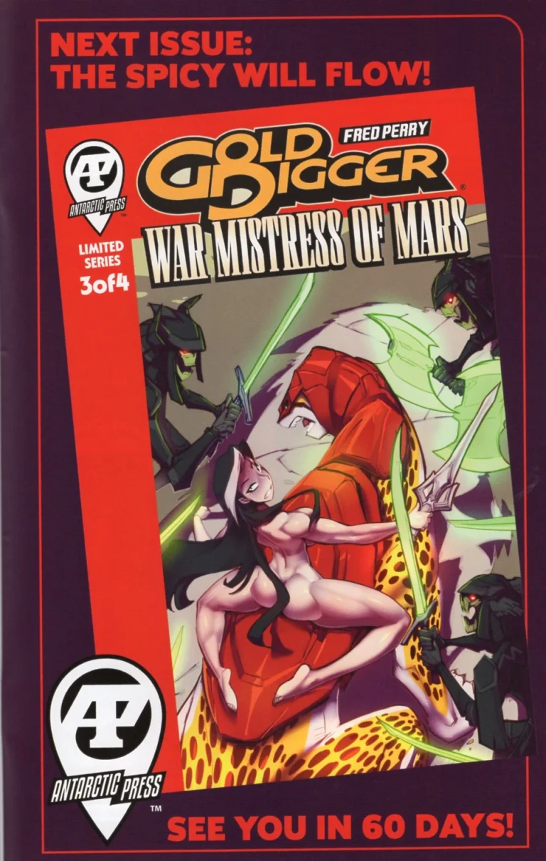 Gold Digger: War Mistress Of Mars 3 porn comic picture 1