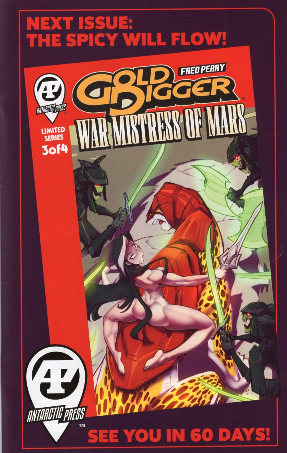 Gold Digger: War Mistress Of Mars 3 porn comic picture 1