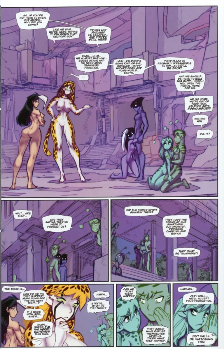 Gold Digger: War Mistress Of Mars 3 porn comic picture 13