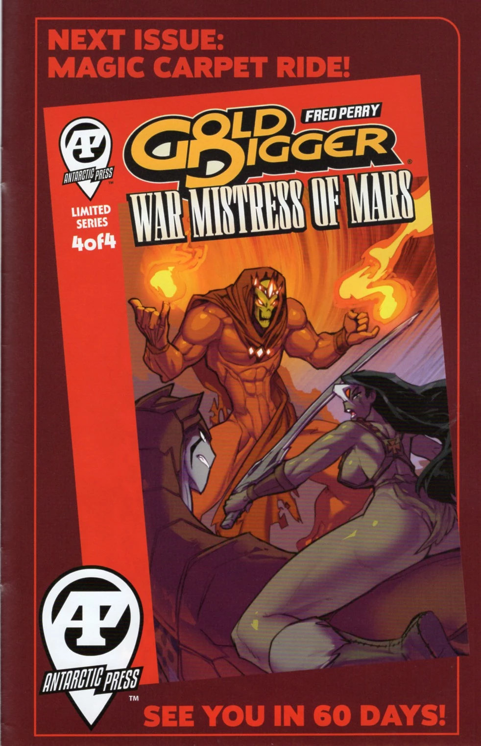 Gold Digger: War Mistress Of Mars 4 porn comic picture 1