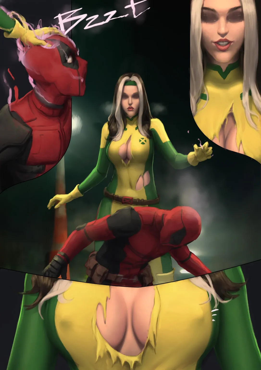 Gone Rogue! porn comic picture 1