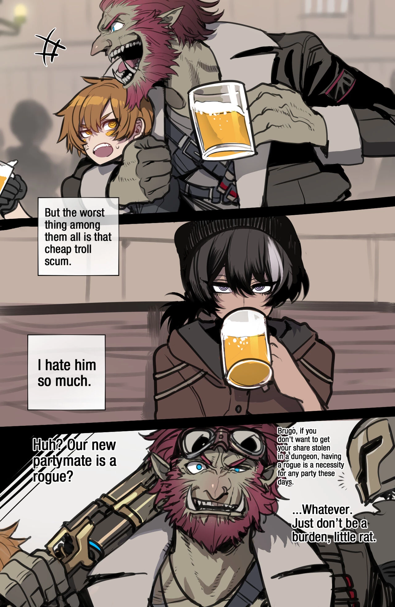 Good Ending Party porn comic picture 2