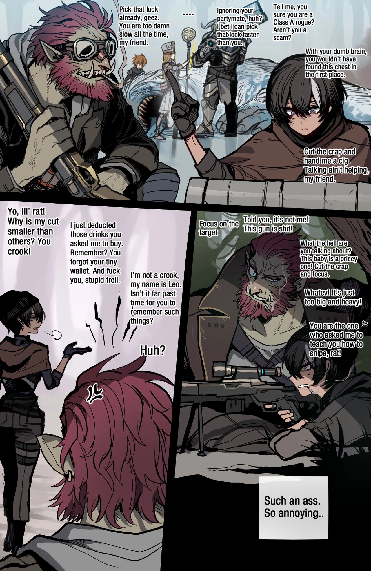 Good Ending Party porn comic picture 3