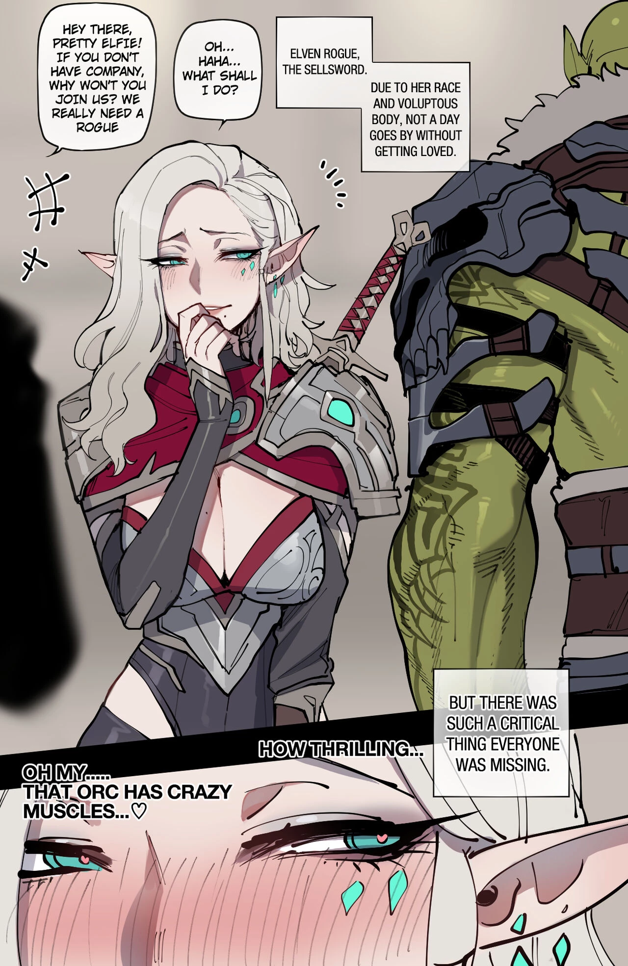 Good Ending Party porn comic picture 39