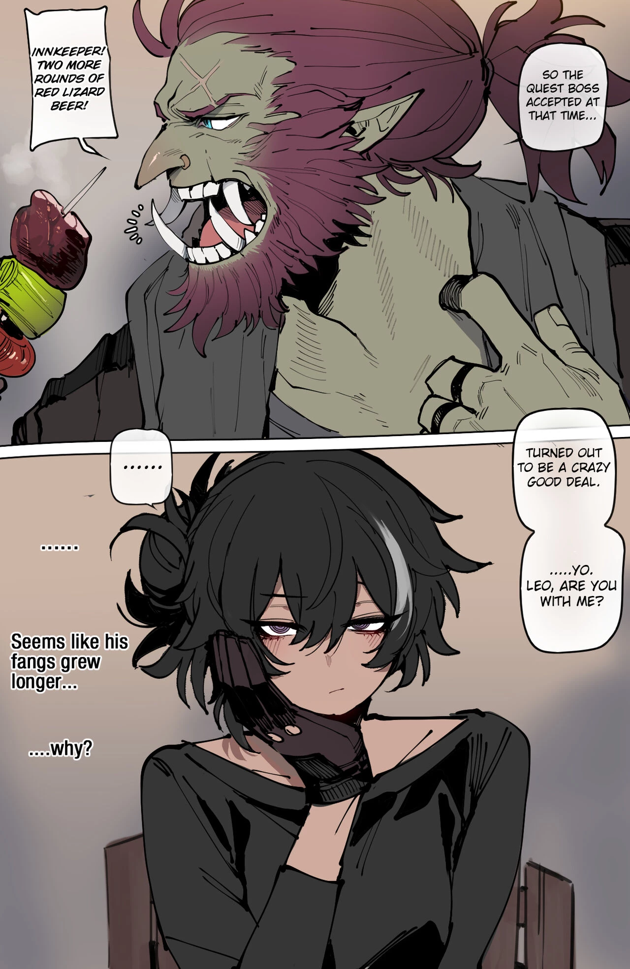 Good Ending Party porn comic picture 44