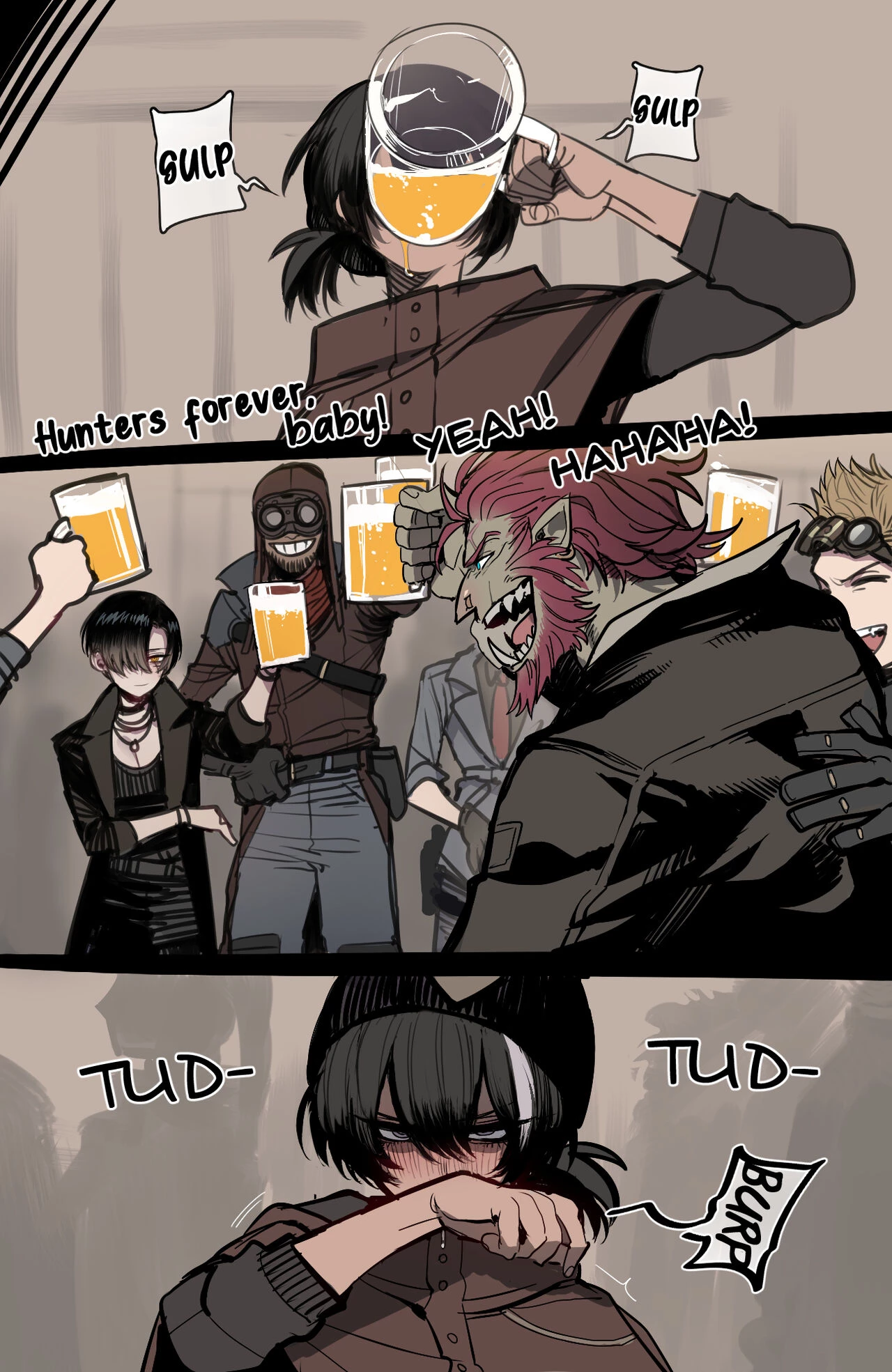 Good Ending Party porn comic picture 7