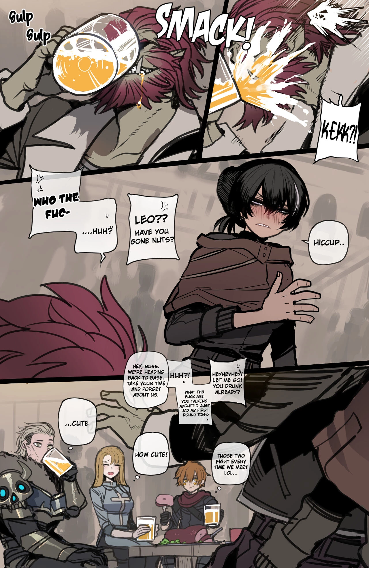 Good Ending Party porn comic picture 8