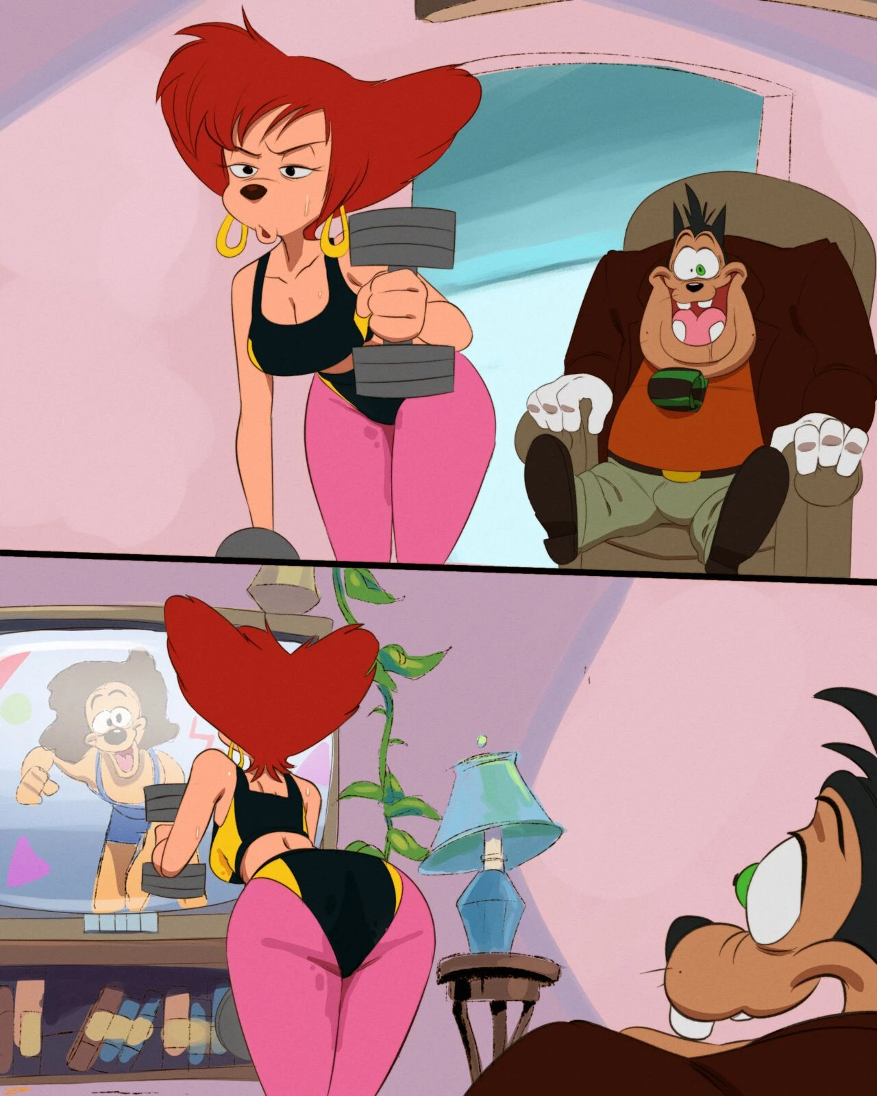 Goofin Around porn comic picture 20