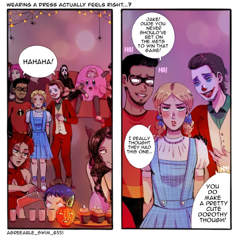 Goth dom & femboy BF porn comic picture 27