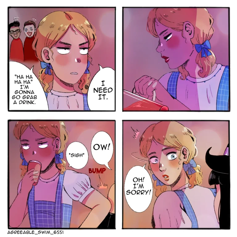 Goth dom & femboy BF porn comic picture 28