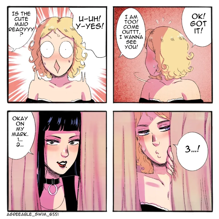Goth dom & femboy BF porn comic picture 42