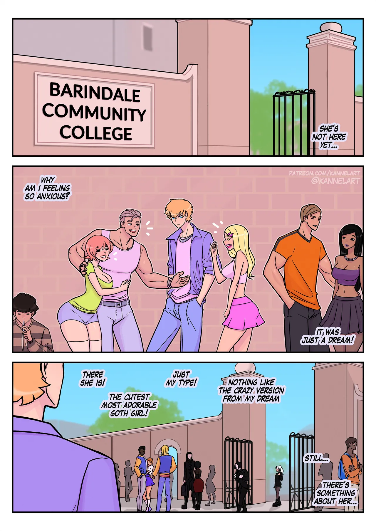 Goth Mistress porn comic picture 11