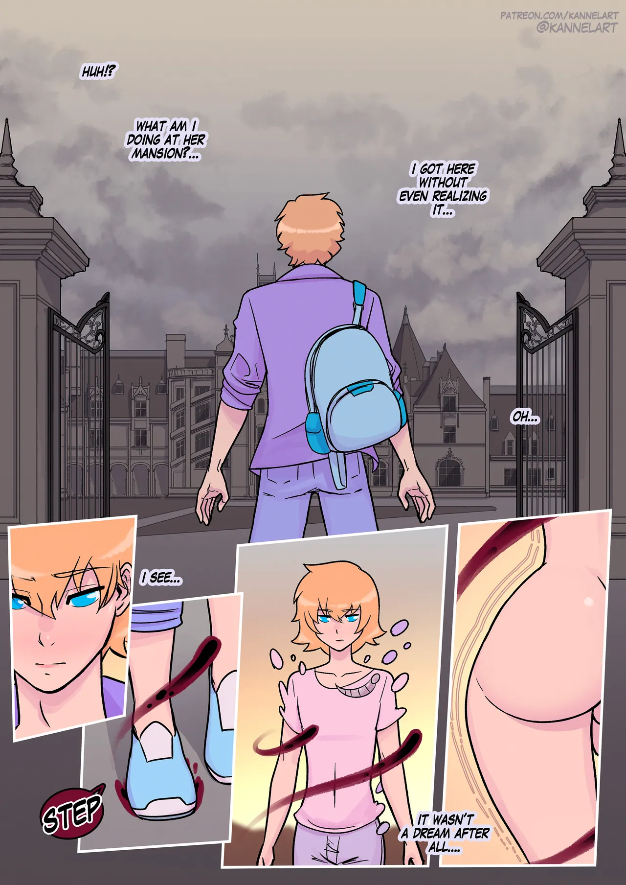 Goth Mistress porn comic picture 15