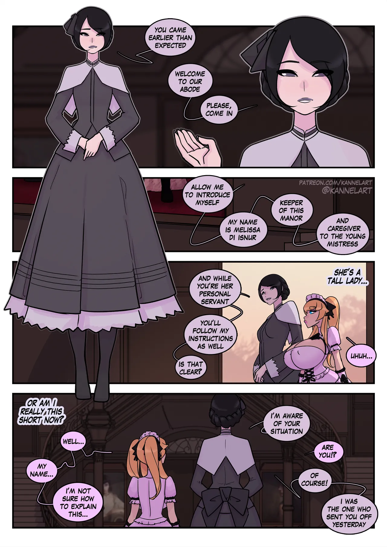 Goth Mistress porn comic picture 19