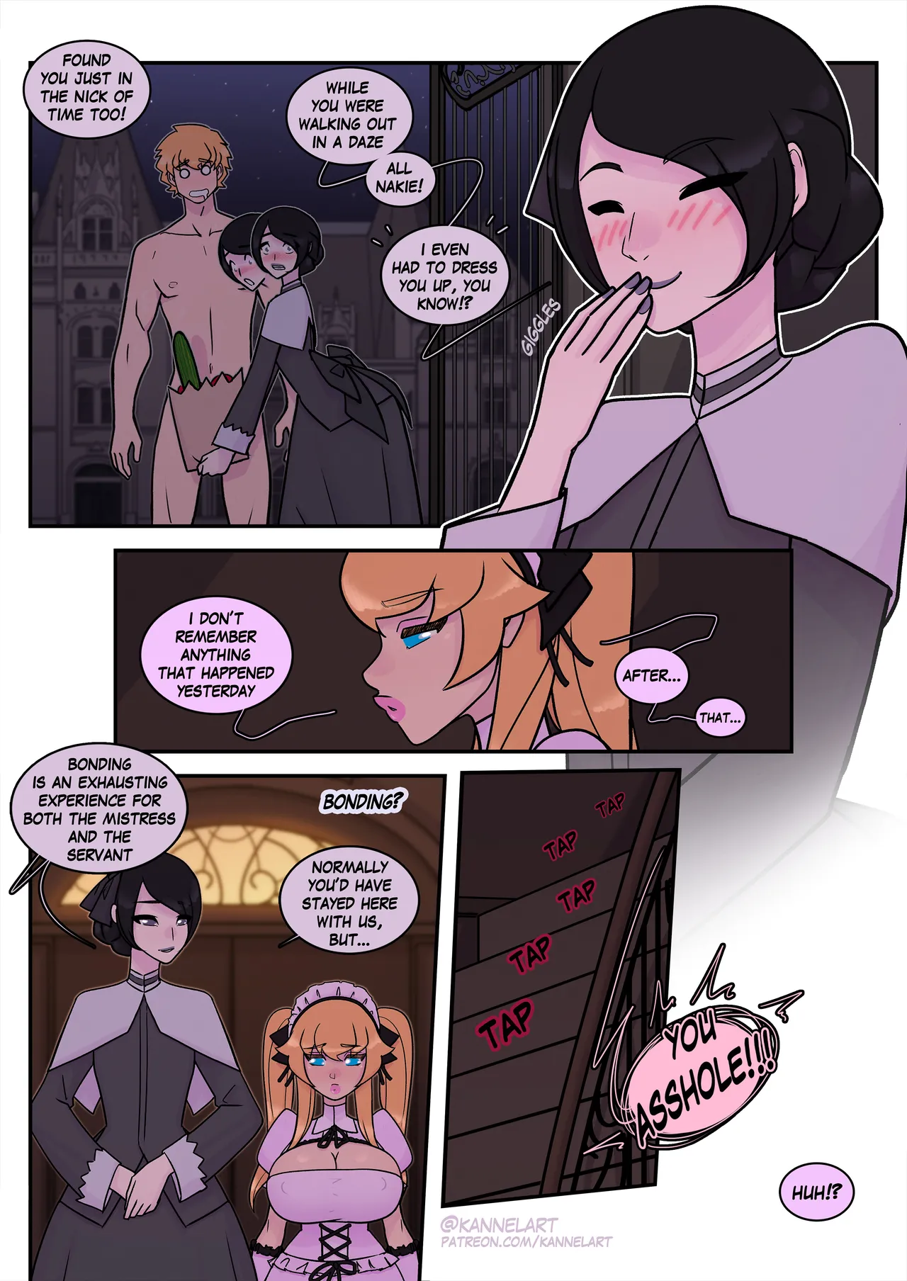 Goth Mistress porn comic picture 20