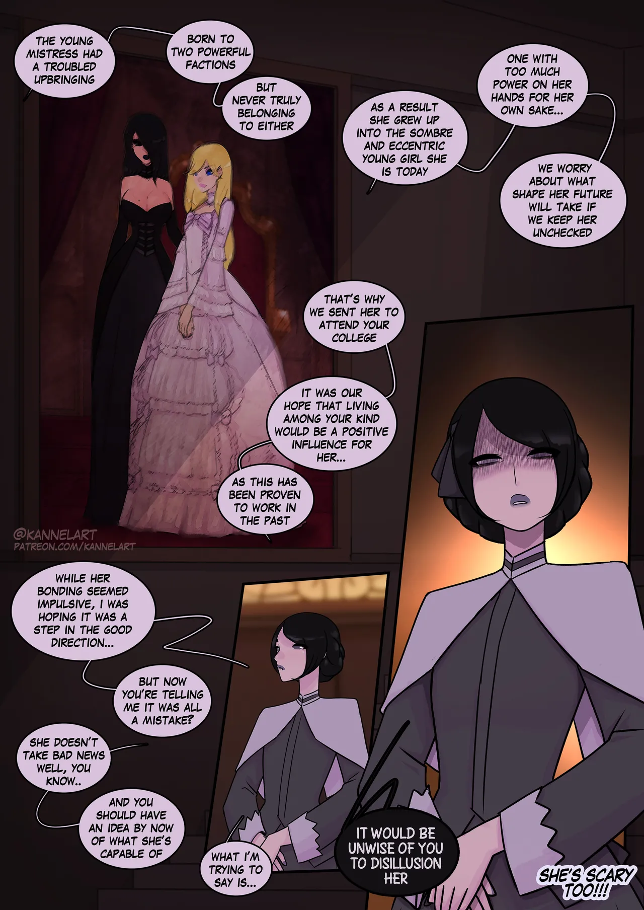 Goth Mistress porn comic picture 24