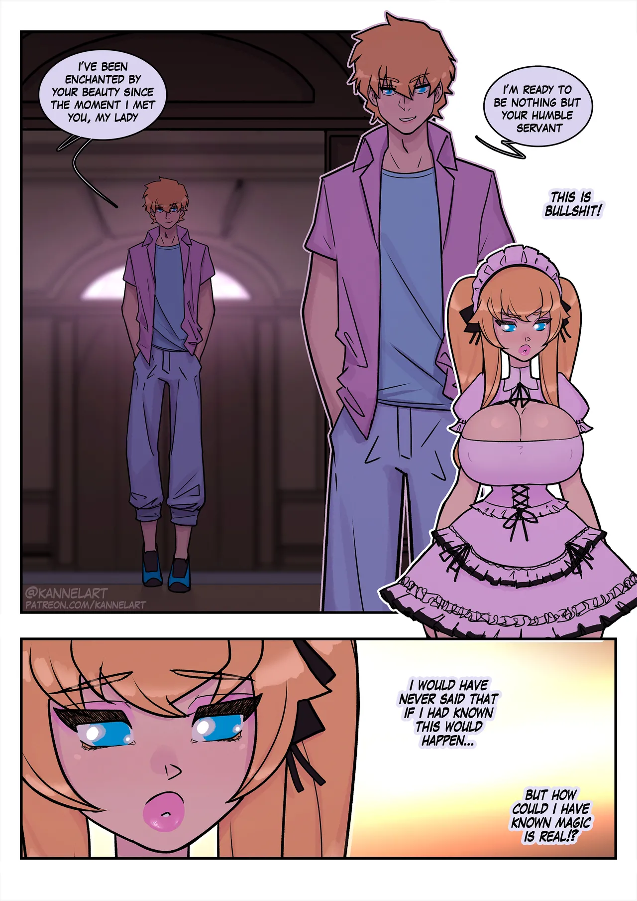 Goth Mistress porn comic picture 26