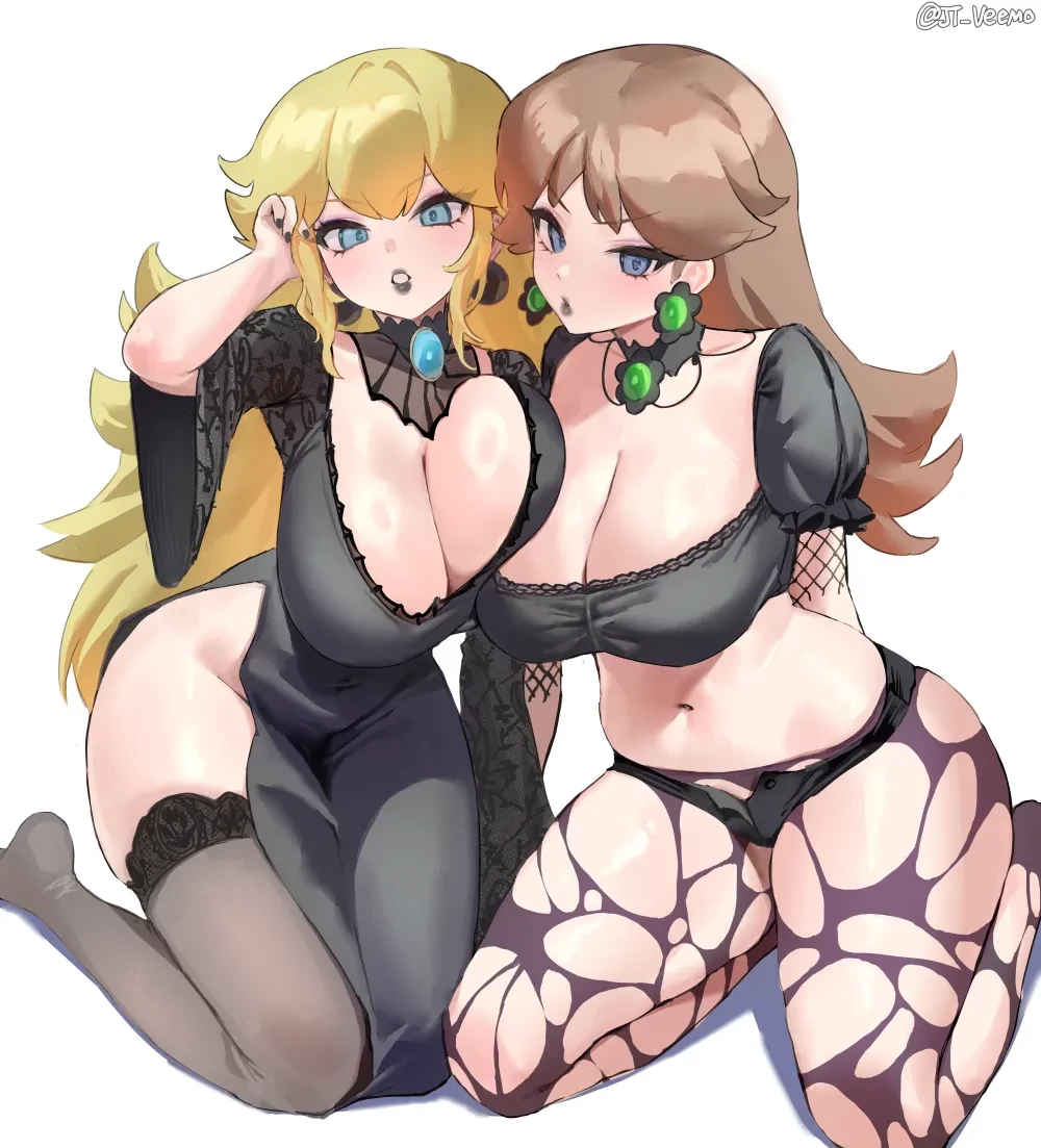 Goth Princesses porn comic picture 1