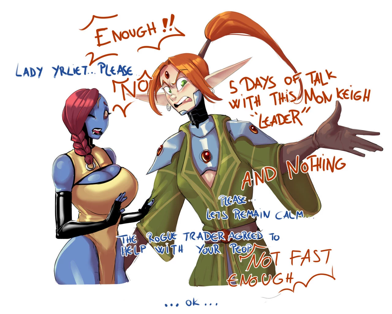Got'Ity the T'au porn comic picture 17
