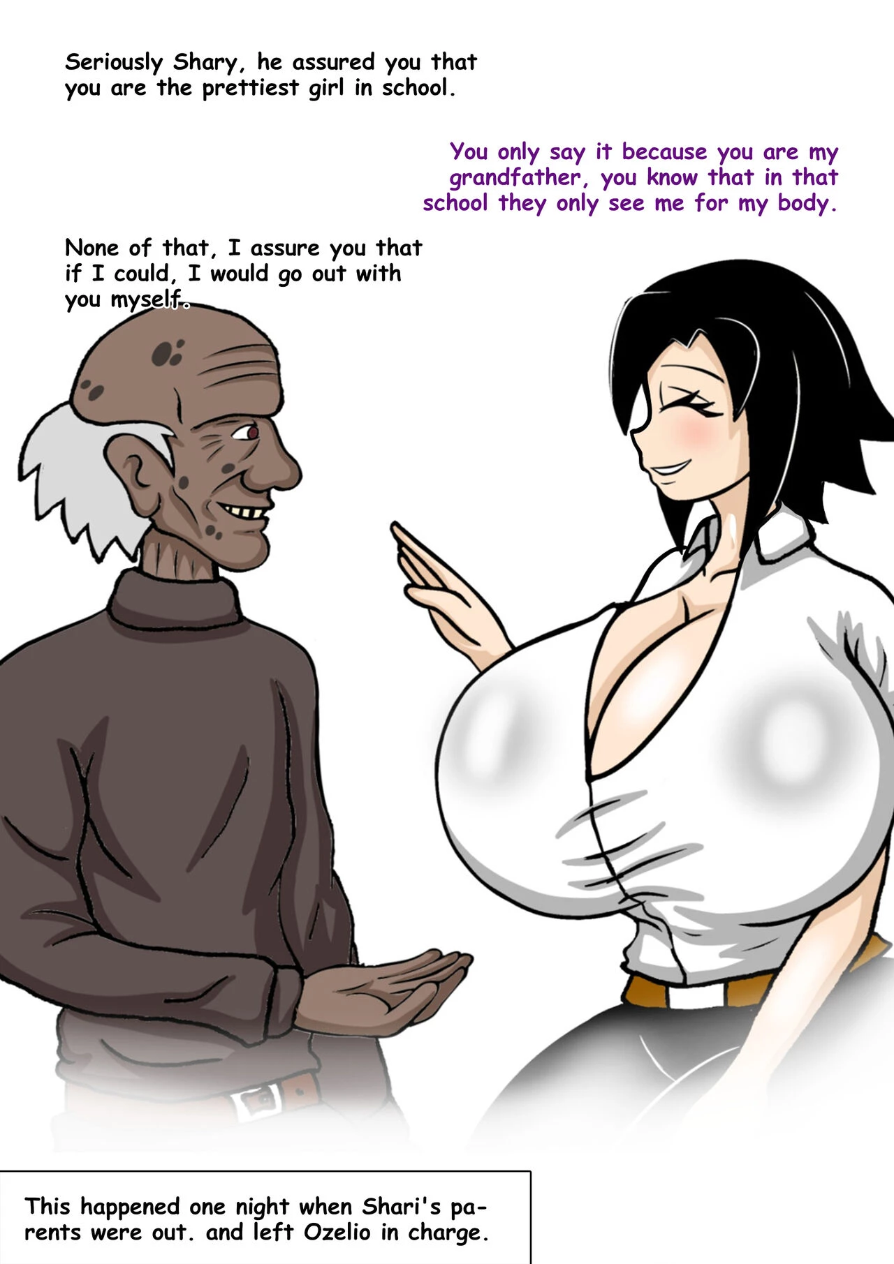 Grandpa in Love |El Abuelo Enamorado porn comic picture 3