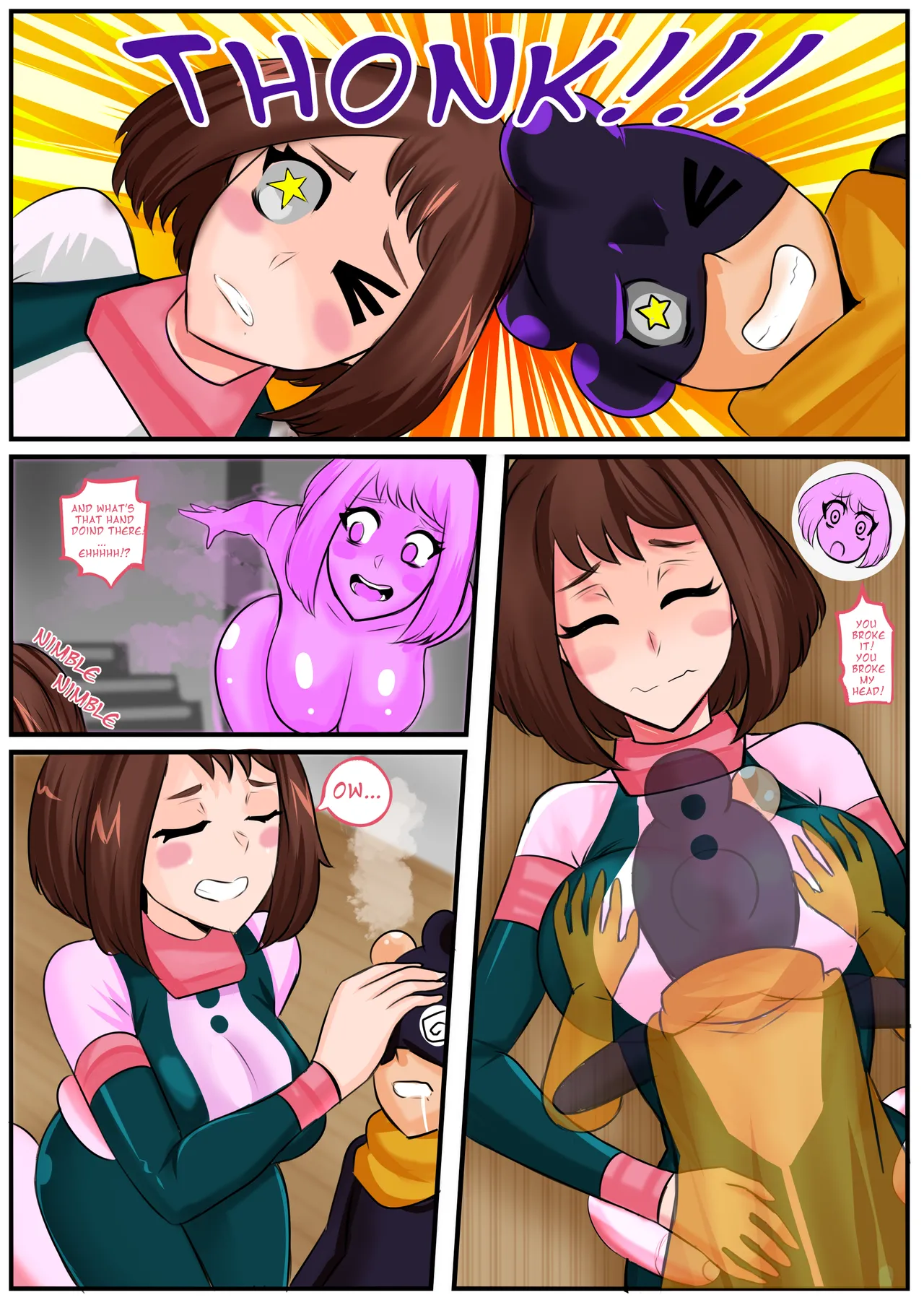 Grapes In The Brain!! porn comic picture 6