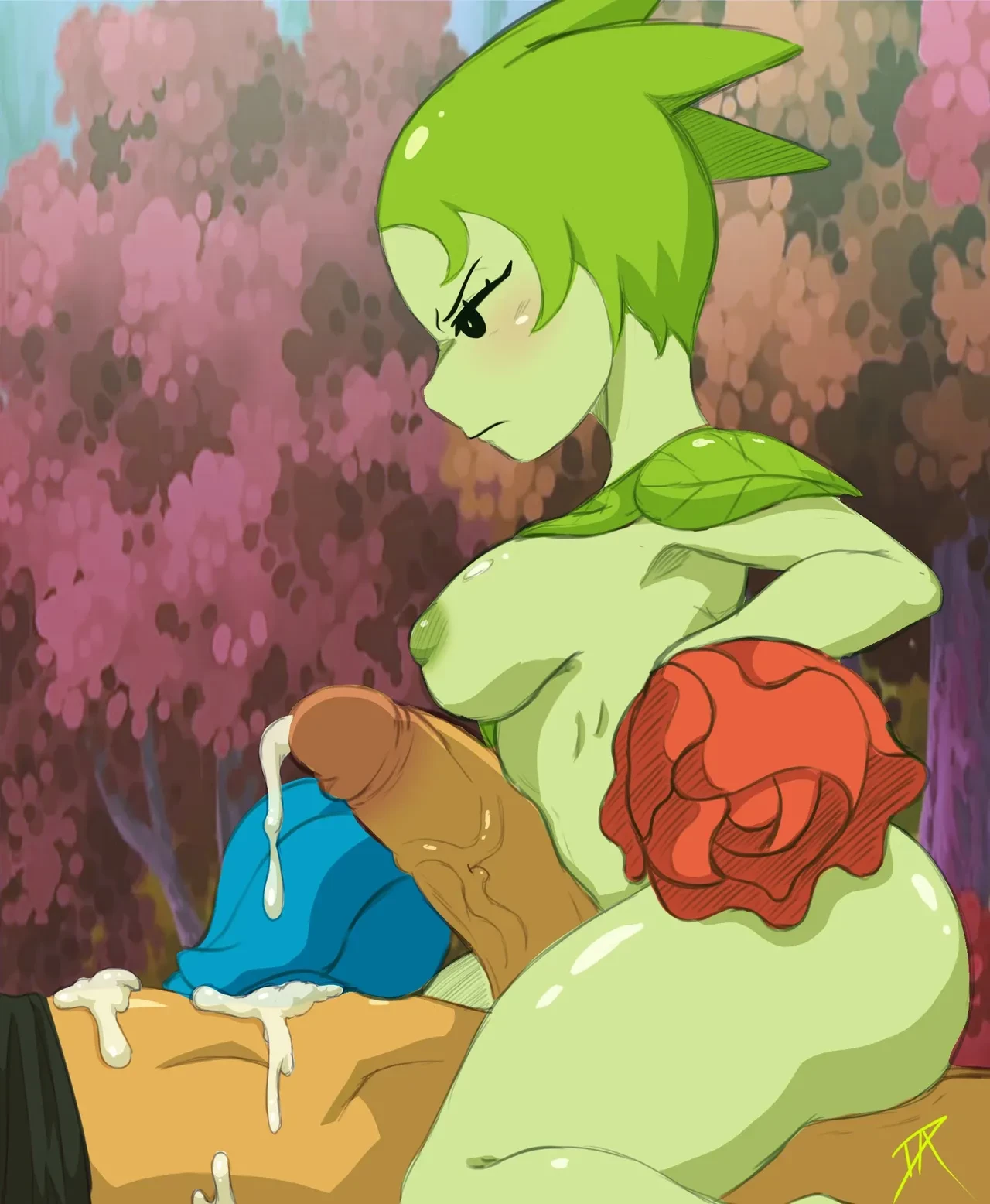 Grass Type Pokemon porn comic picture 11