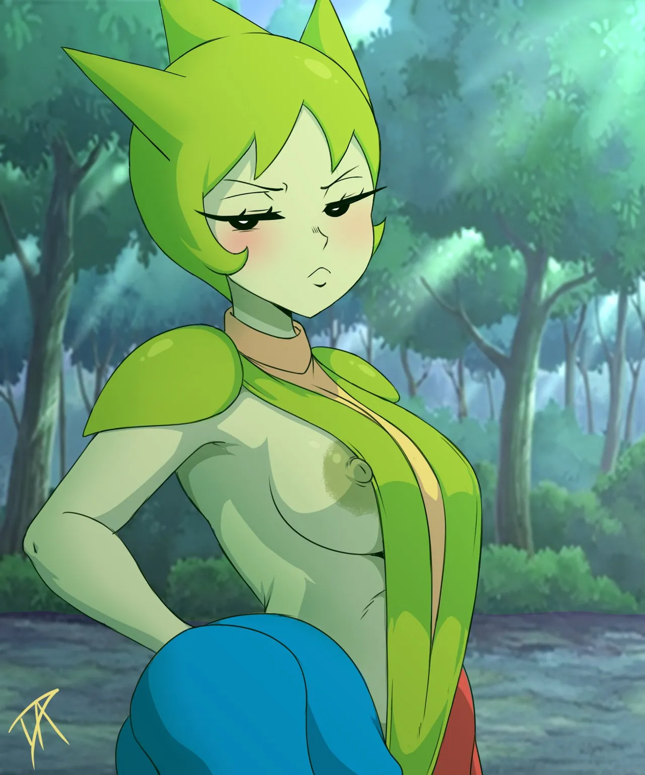 Grass Type Pokemon porn comic picture 16