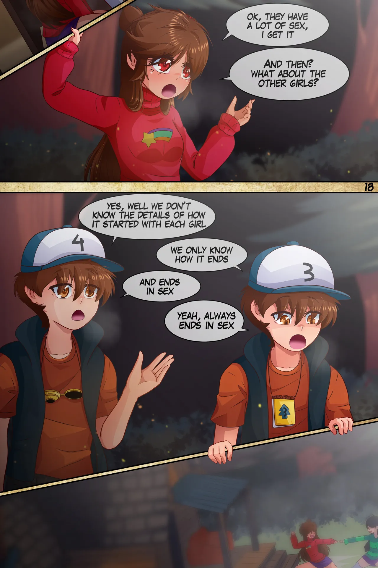Gravity Fake 2 porn comic picture 16