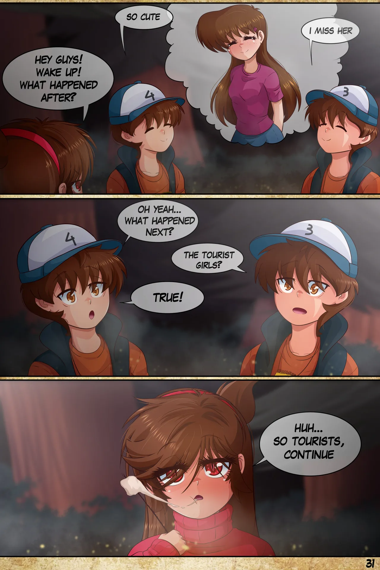 Gravity Fake 2 porn comic picture 26
