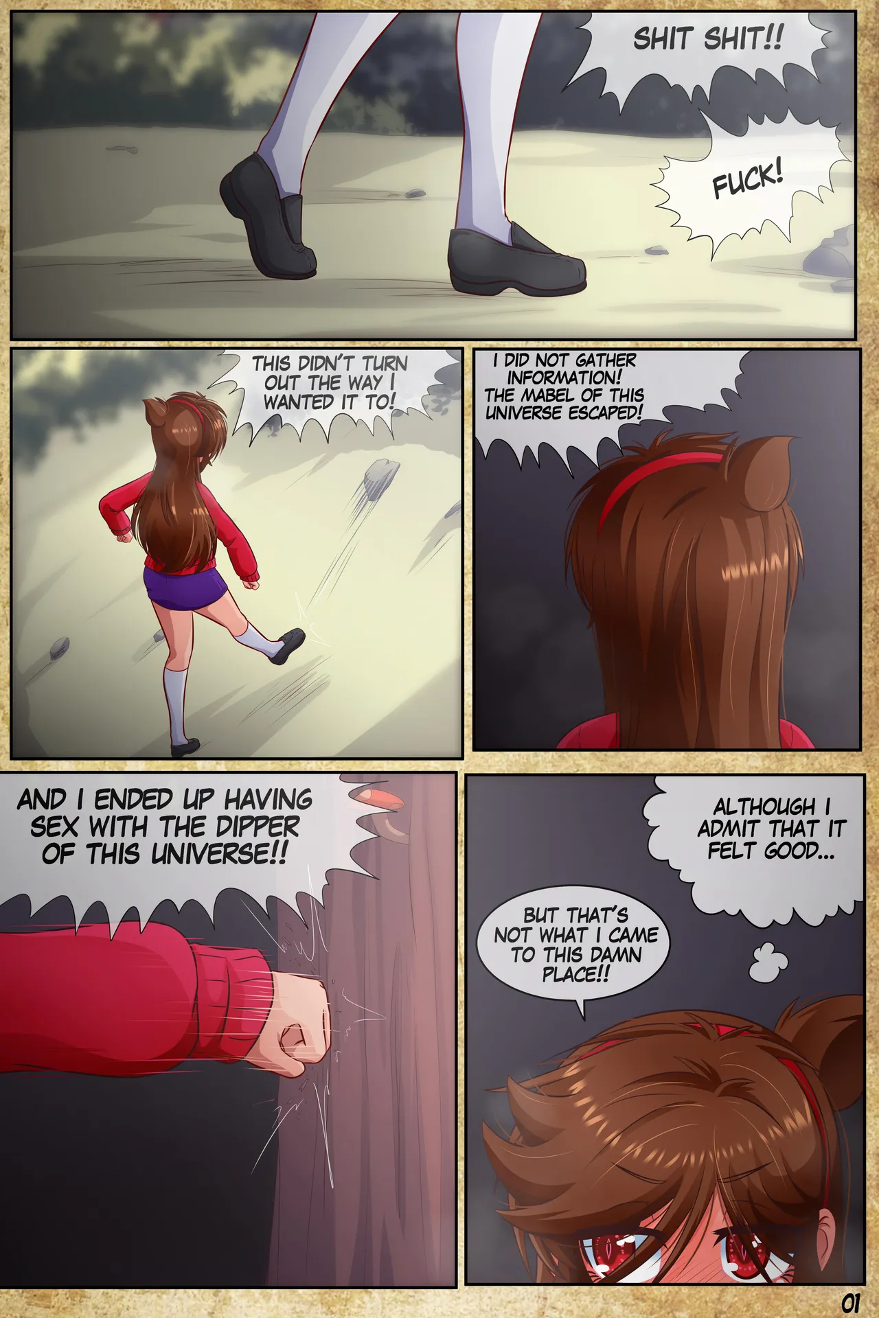 Gravity Fake 2 porn comic picture 3