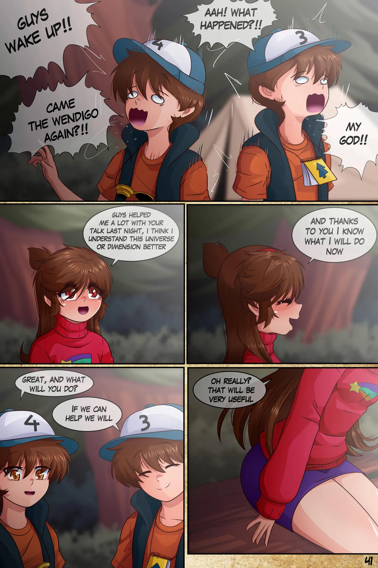 Gravity Fake 2 porn comic picture 35