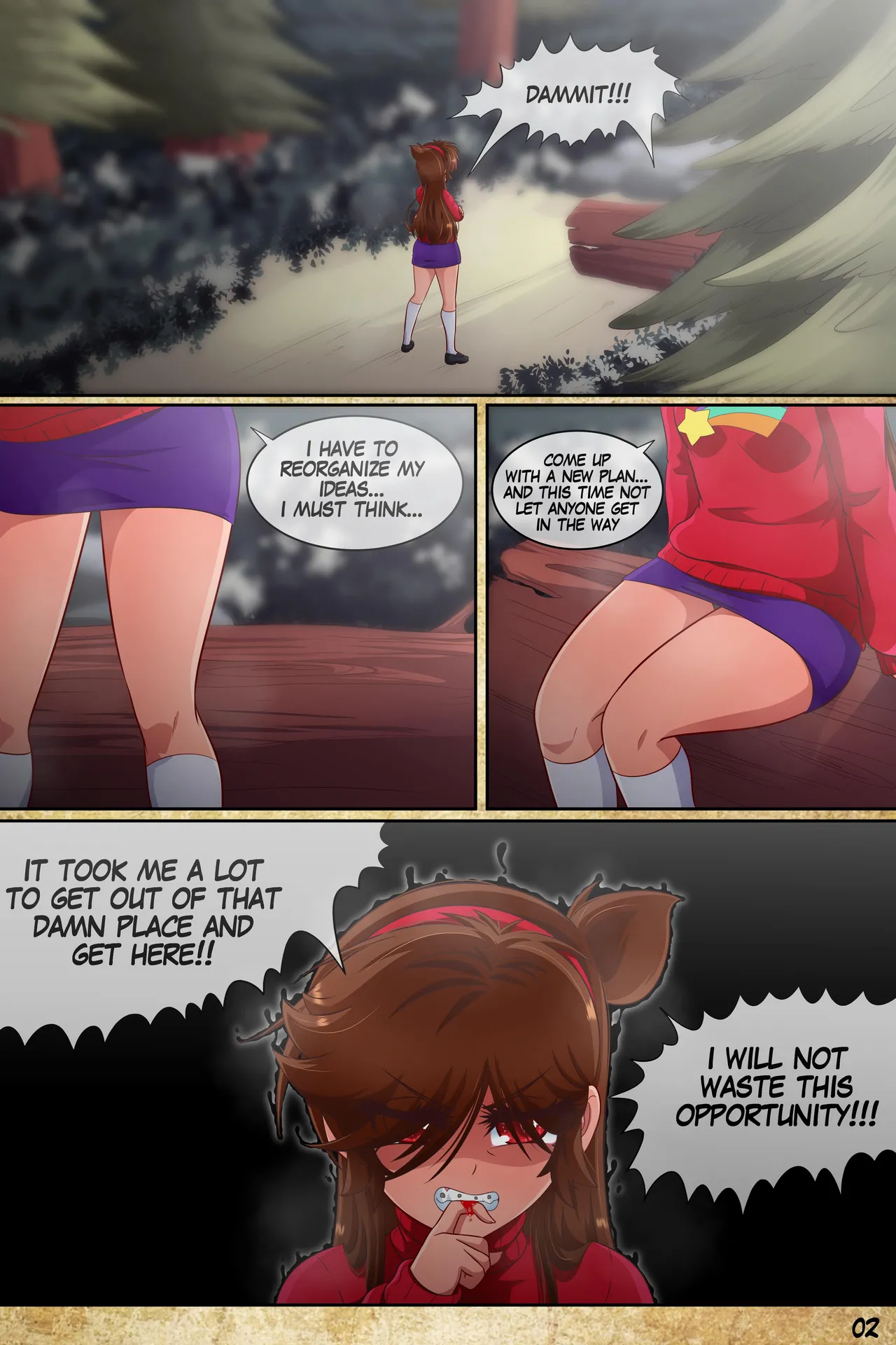 Gravity Fake 2 porn comic picture 4